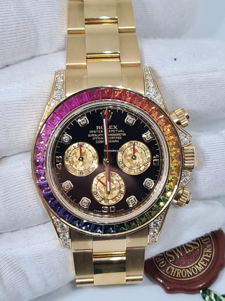 ROLEX DAYTONA RAINBOW GOLD