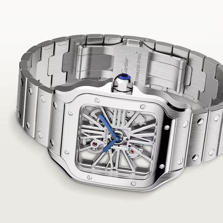 Cartier Santos De Cartier Skeleton WHSA0015