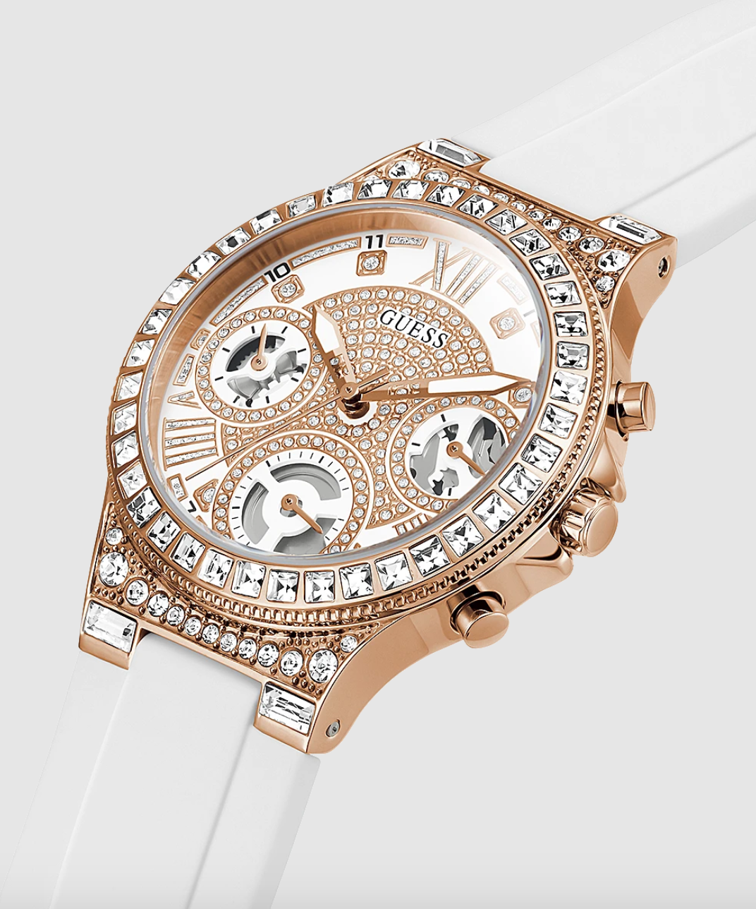 Guess Moonlight White Watch