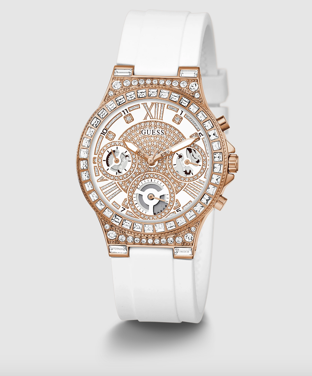 Guess Moonlight White Watch