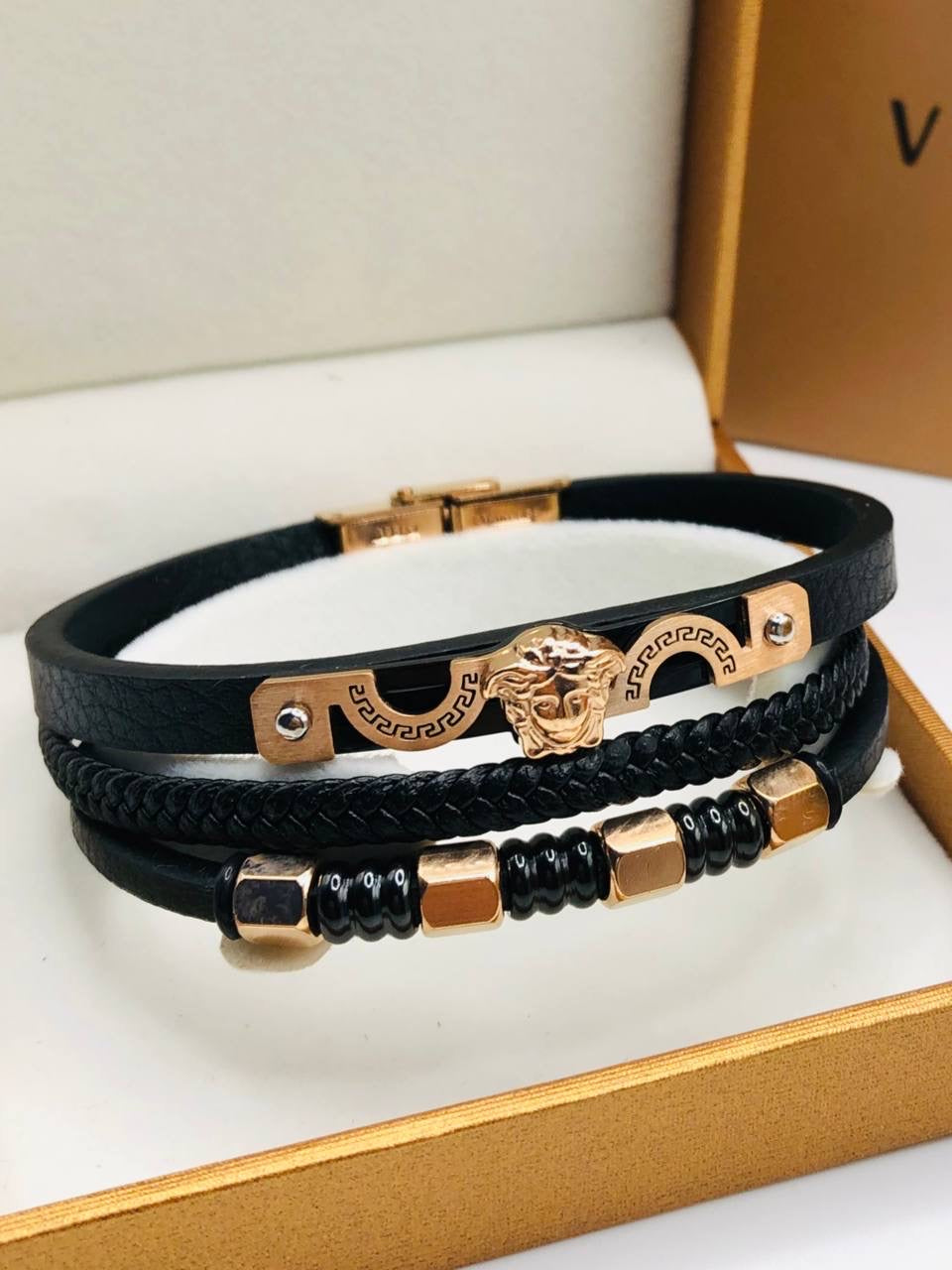 bracelet cuir de Luxe Pour Homme / H30084