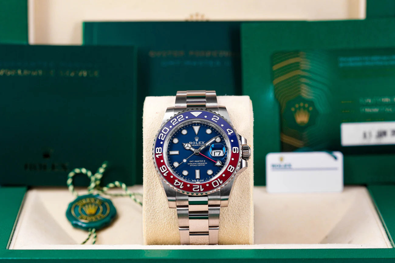 GMT MASTER-II 'PEPSI' OYSTER MIDNIGHT BLUE DIAL