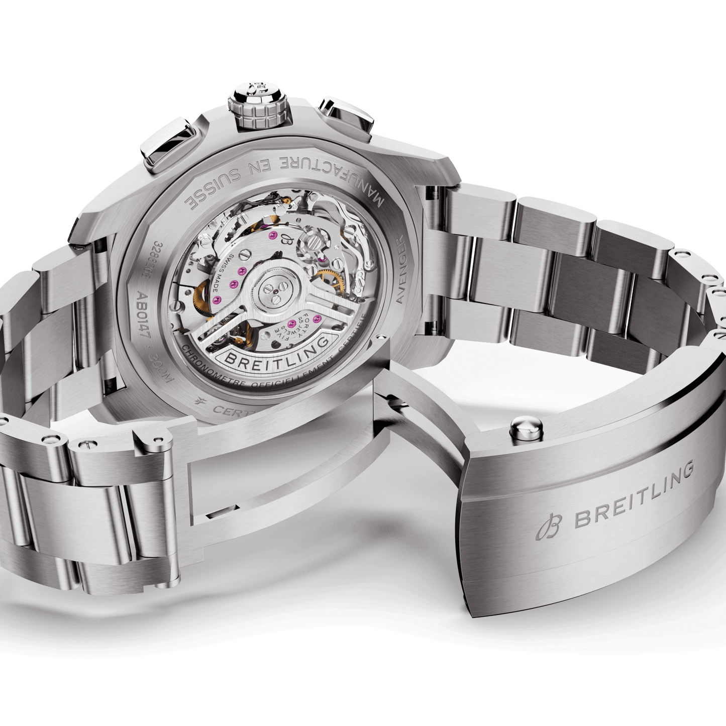 Montre Breitling Avenger B01 Chronograph cadran sable