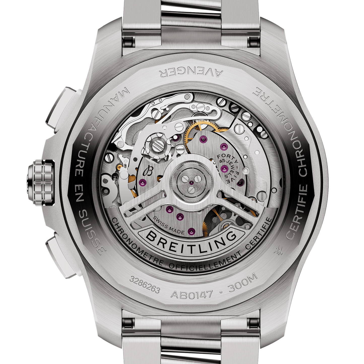 Montre Breitling Avenger B01 Chronograph cadran vert