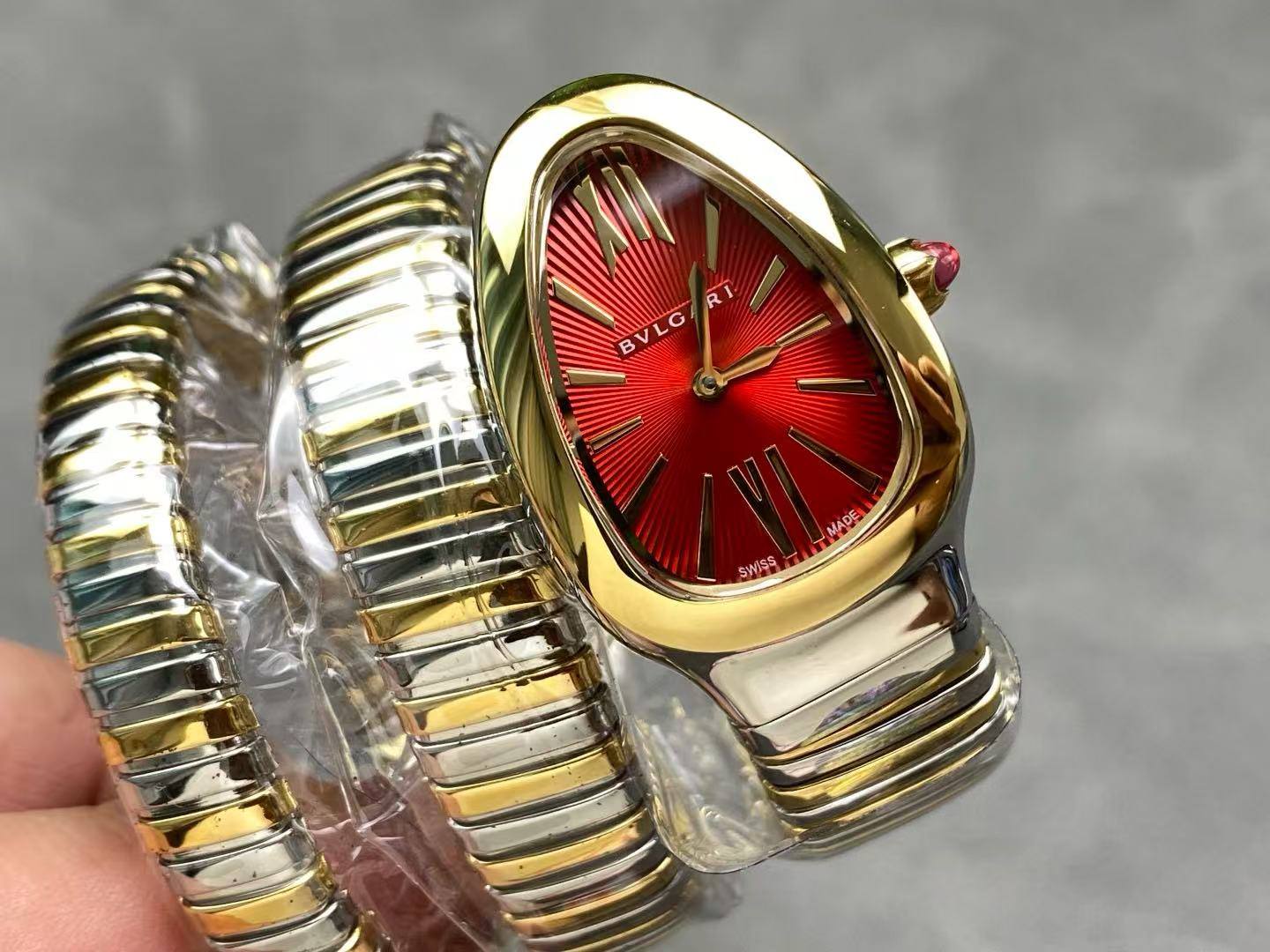 SERPENTI TUBOGAS WATCH DOUBLE TAIL