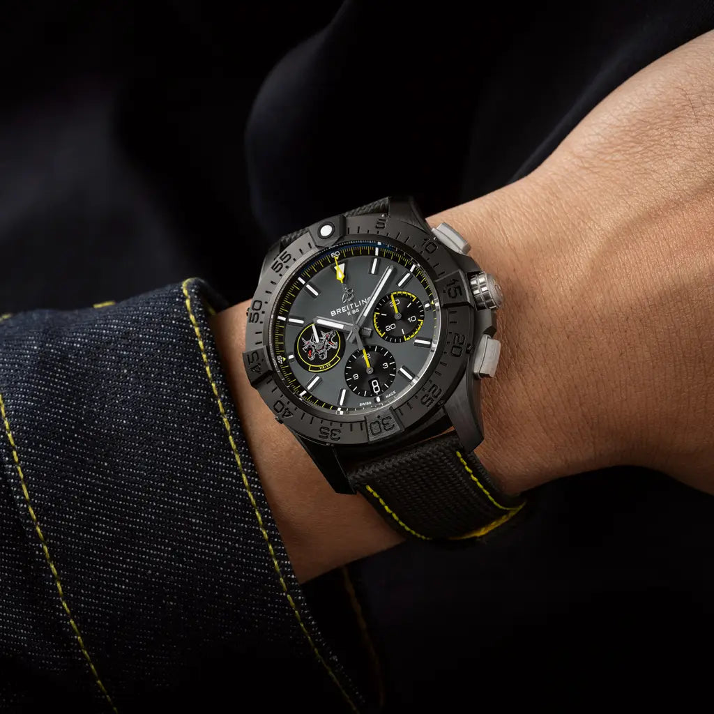 BREITLING AVENGER B01 CHRONOGRAPH 44 NIGHT MISSION BLOODHOUNDS
