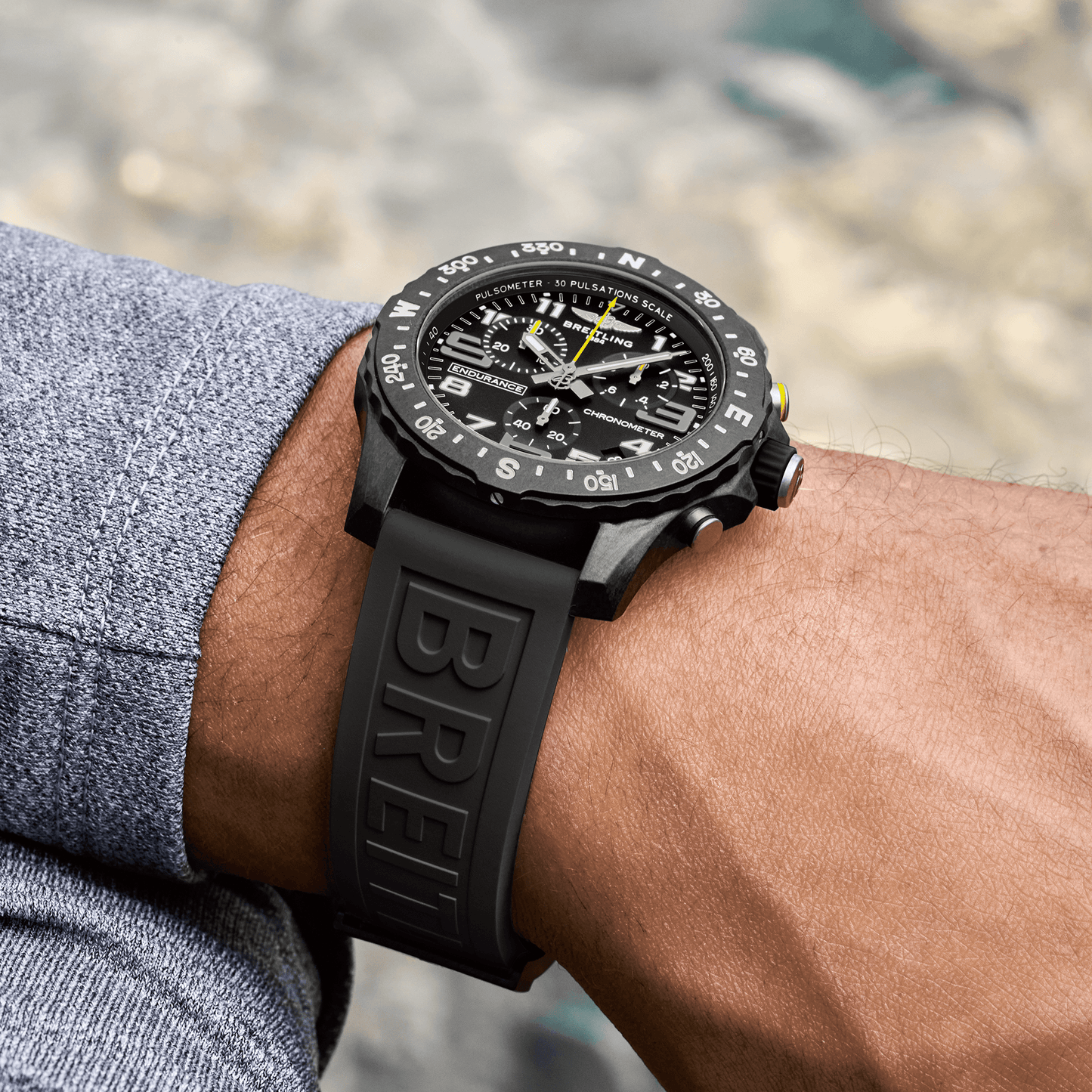 BREITLING Endurance Pro Noire Pour homme