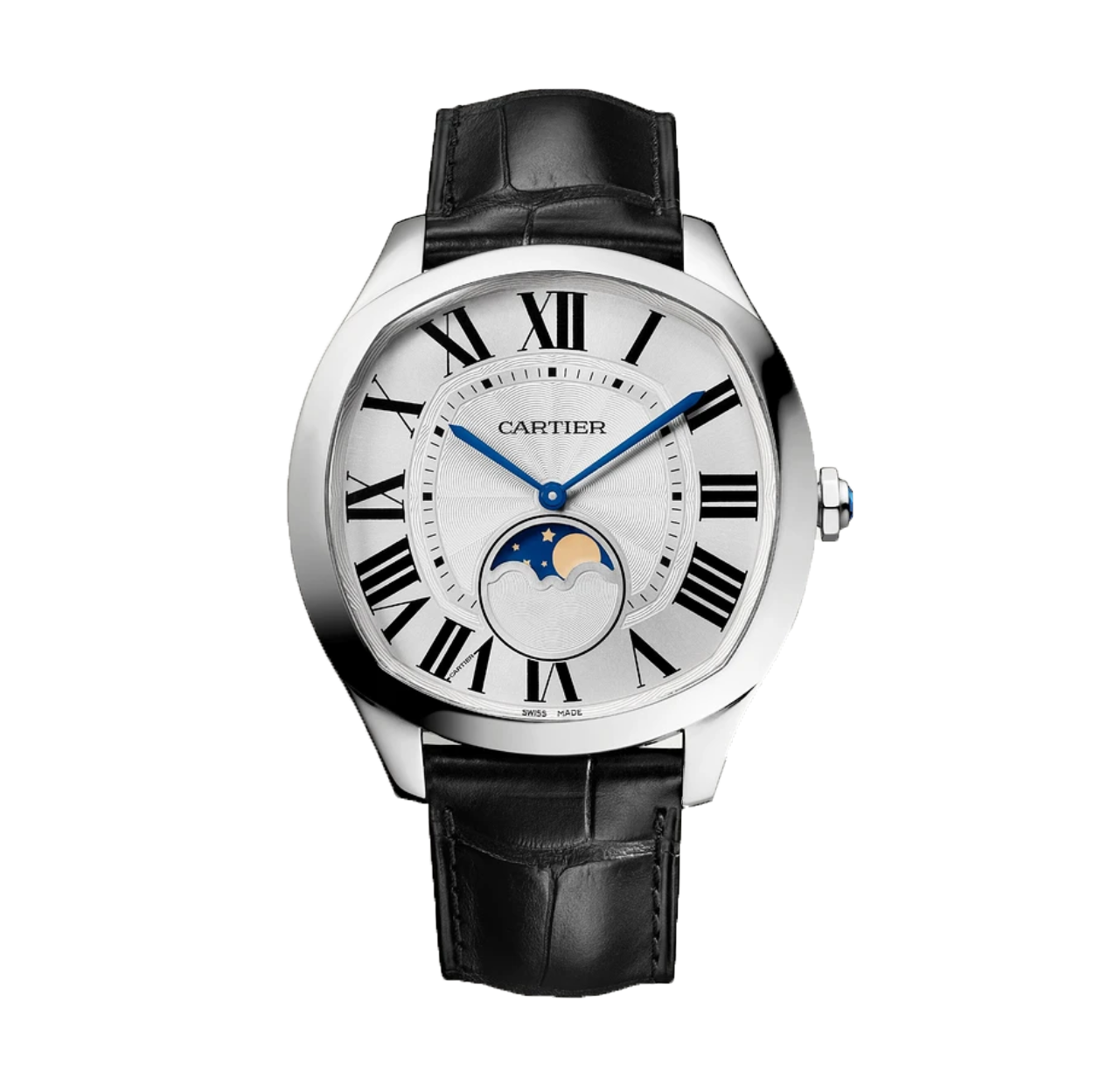 Cartier Drive Moon WSNM0008 Noir et Argenté