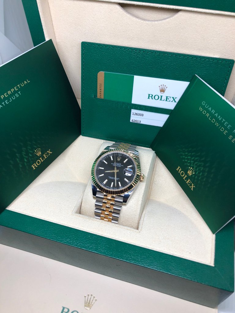 Montre Datejust 126333-0014 Fond Noir Jubilée 41 mm