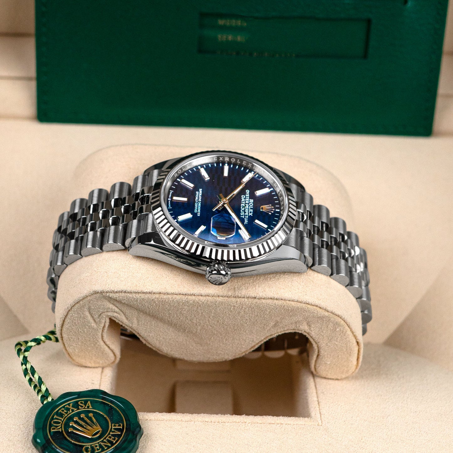 Datejust 36mm Bleu 126234 Modèle 2021