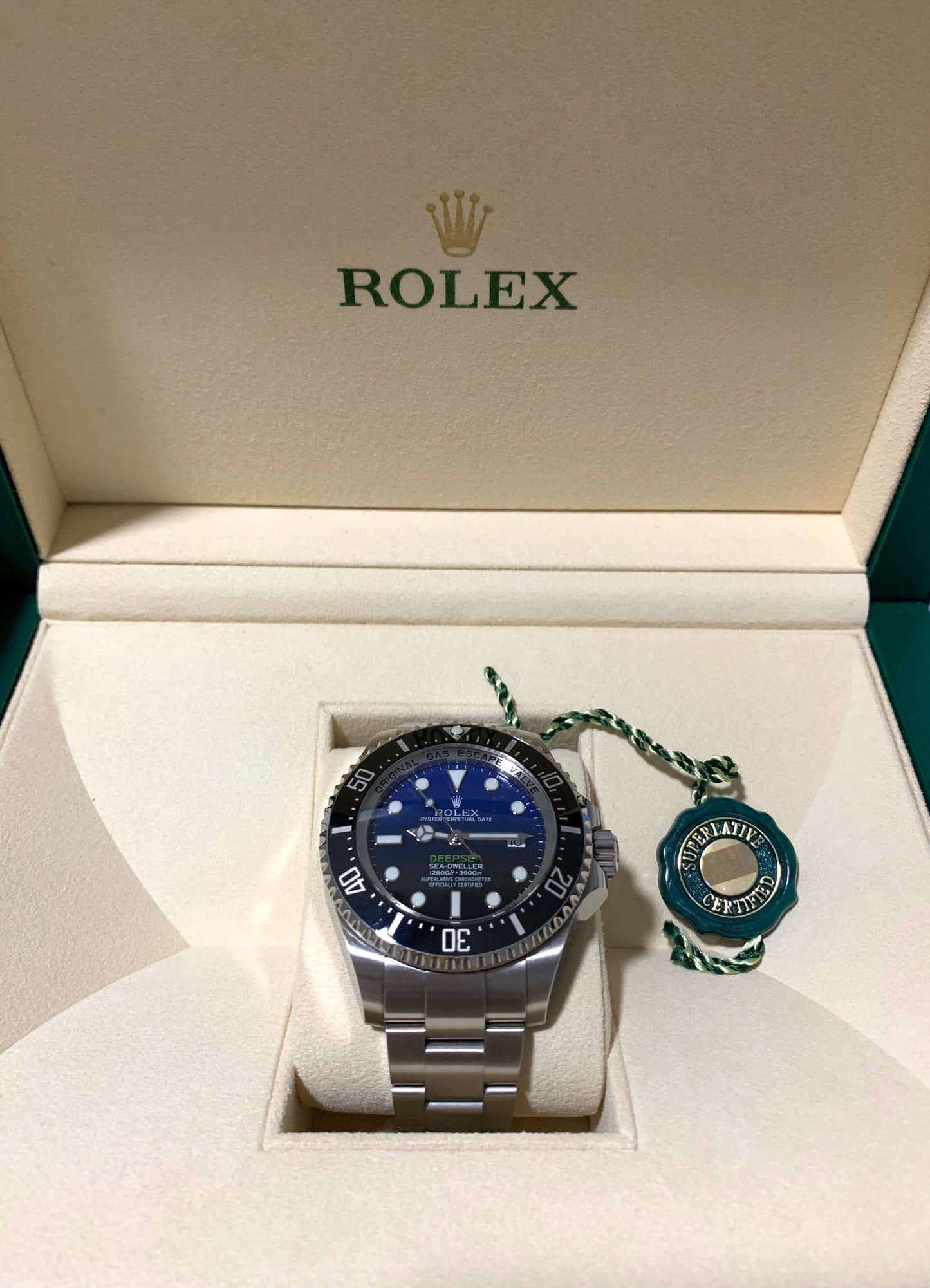 Rolex Sea Dweller Deepsea Cadran Bleu 126660 Pour Homme