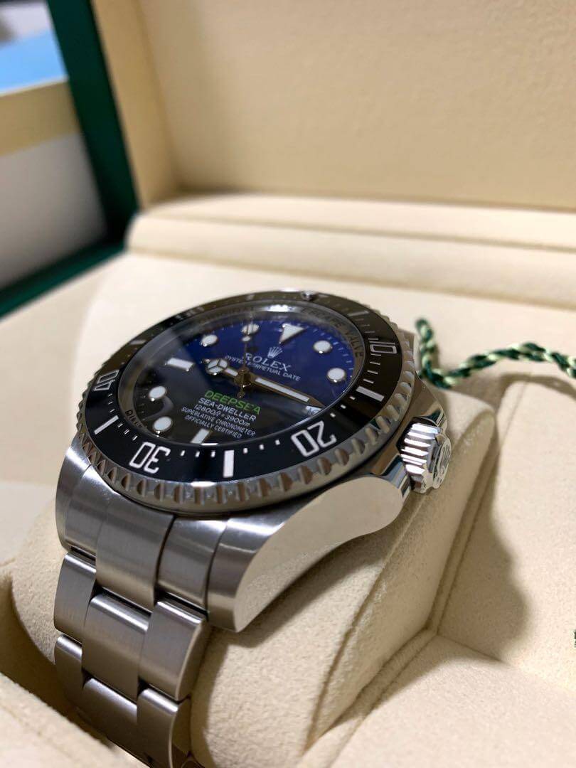 Rolex Sea Dweller Deepsea Cadran Bleu 126660 Pour Homme