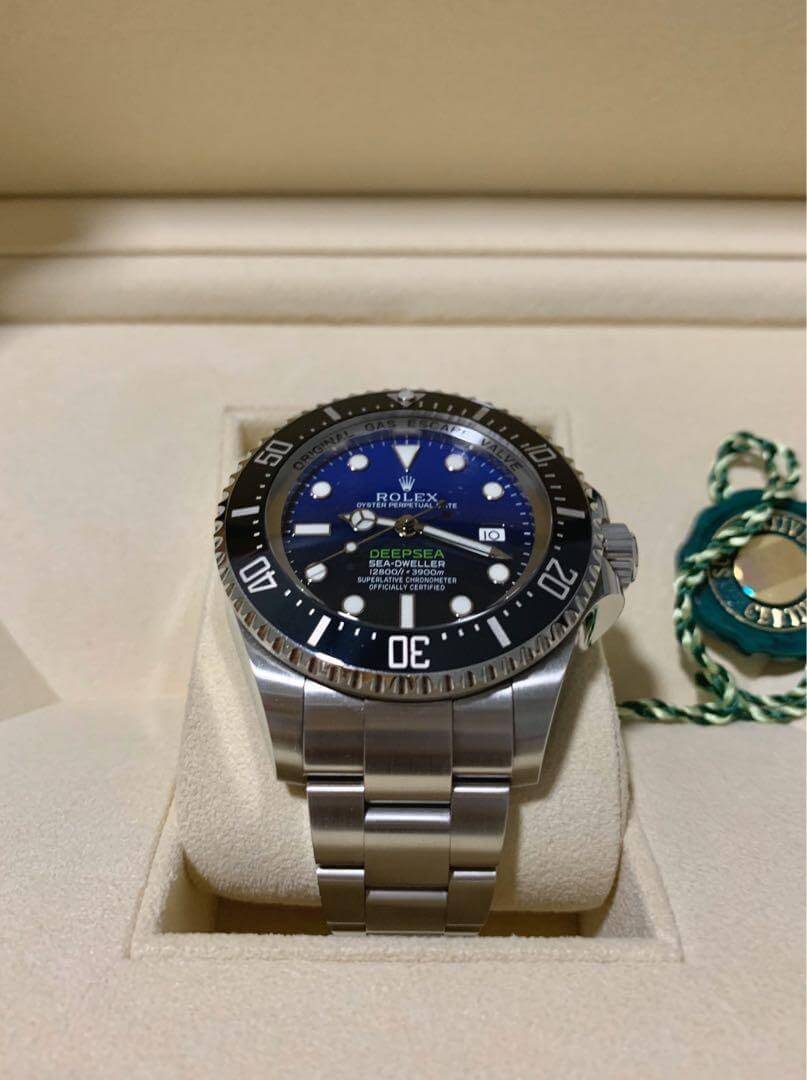 Rolex Sea Dweller Deepsea Cadran Bleu 126660 Pour Homme