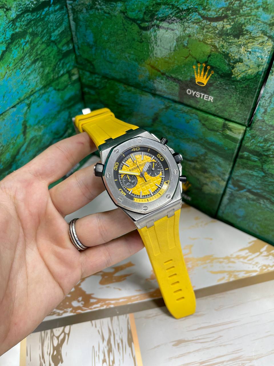 Audemars Piguet Offshore Drive Chronographe 44 mm Jaune