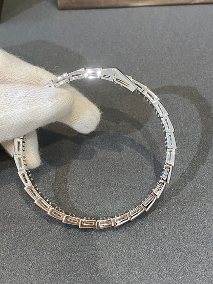 [Verdaci™]SERPENTI BRACELET DIAMONDS SILVER