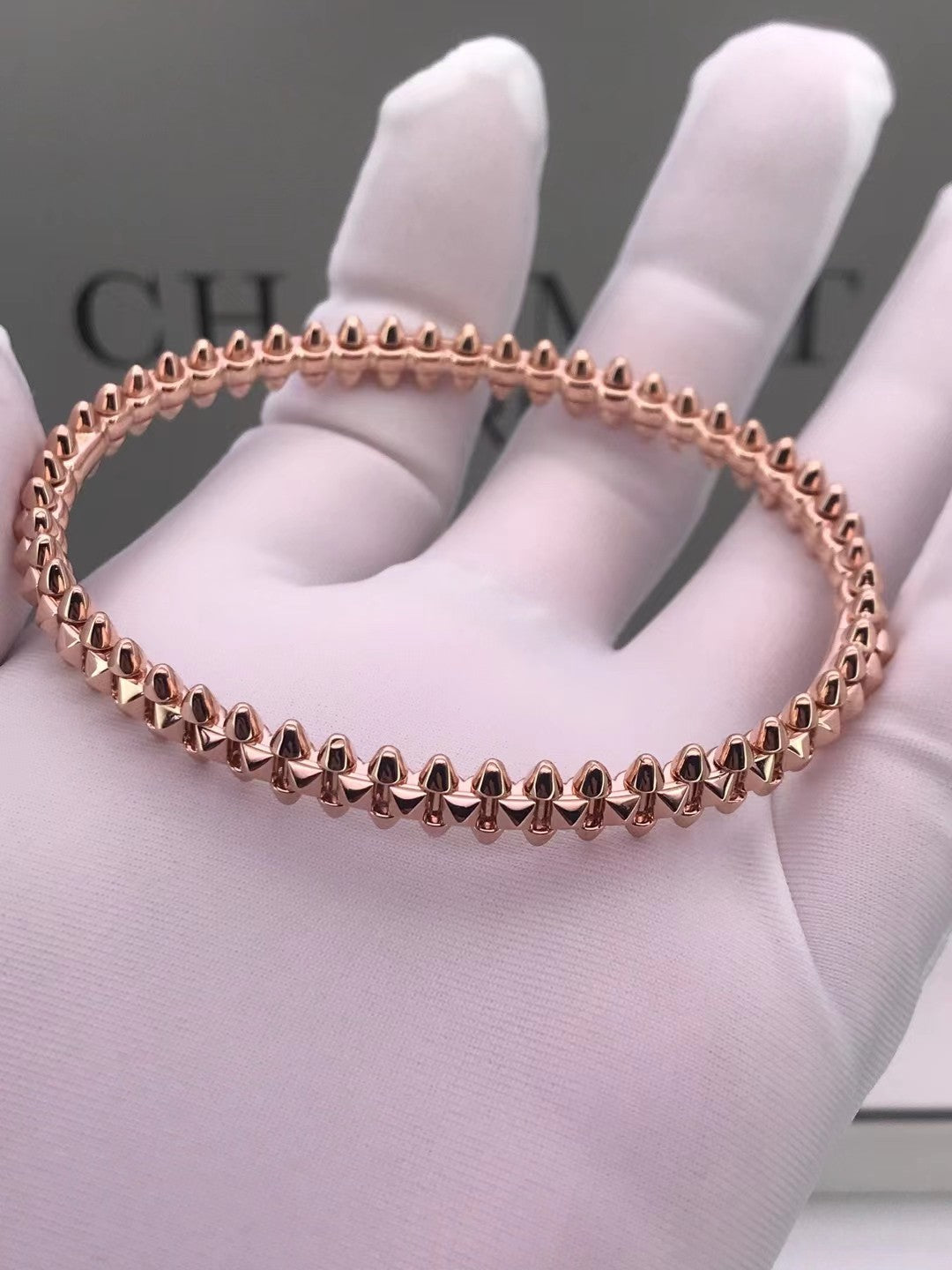 [Verdaci™]CLASH PINK GOLD BRACELET
