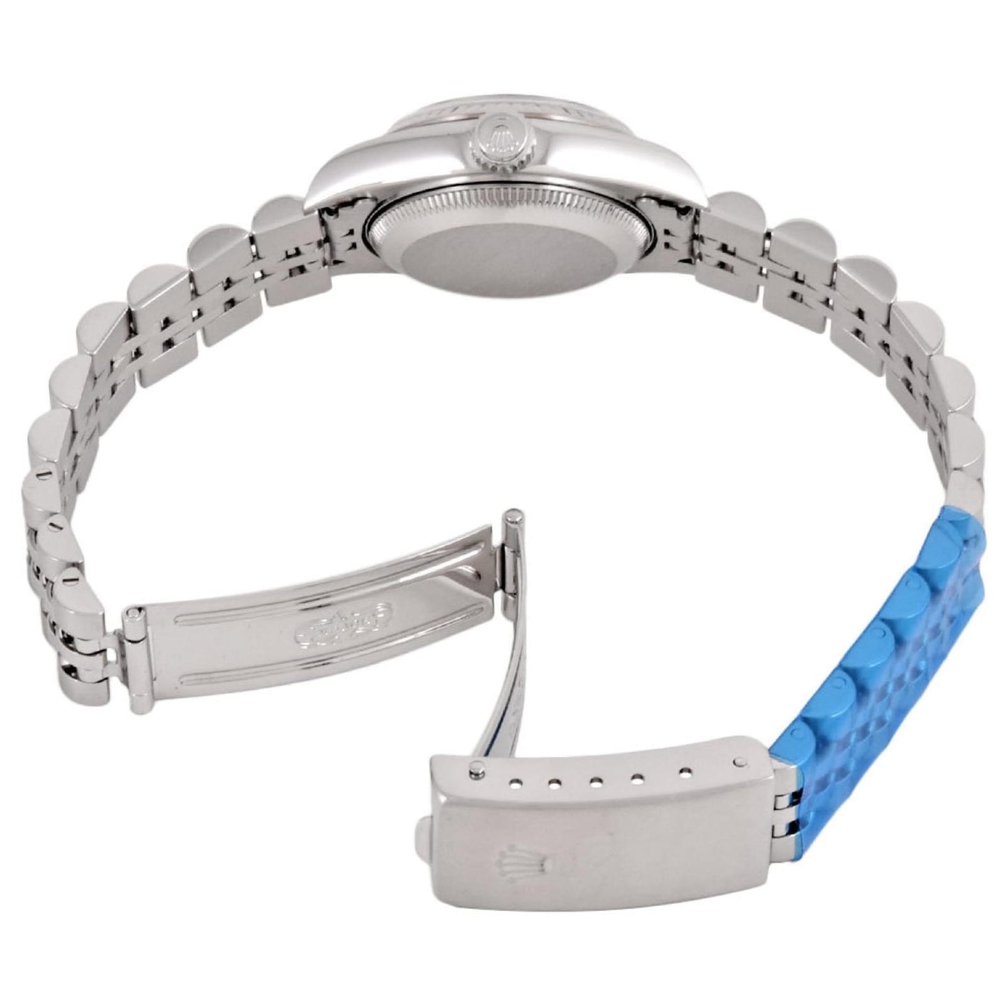 ROLEX DATEJUST WHITE DIAMOND DIAL JUBILEE