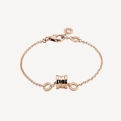 [Verdaci™]ZERO 1 SOFT PINK GOLD BRACELET