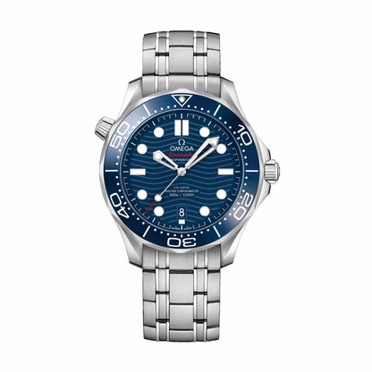 OMEGA Seamaster Blue Dial Steel Bracelet