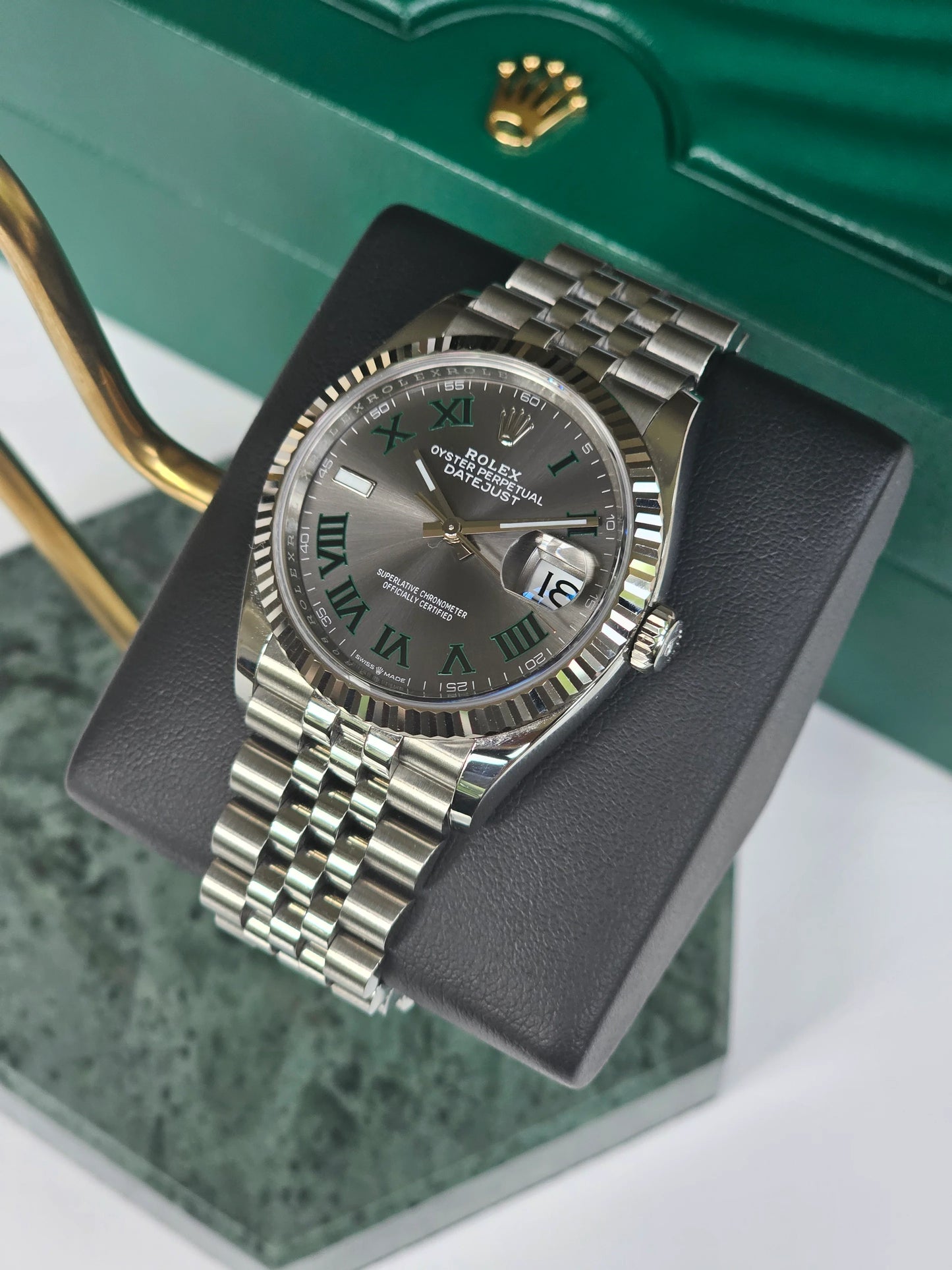 ROLEX DATEJUST 41 WIMBLEDON JUBILEE