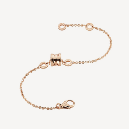 [Verdaci™]ZERO 1 SOFT PINK GOLD BRACELET