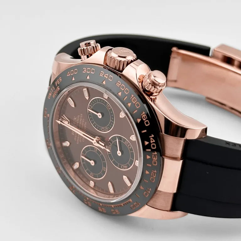 ROLEX DAYTONA Everose Gold Cosmograph Chocolate Index Dial