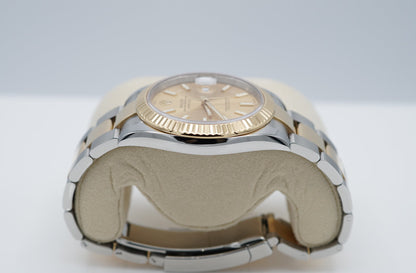 Rolex Datejust 126333 Stainless Steel - Gold Champagne Dial