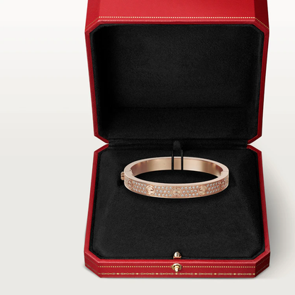 [Verdaci™]LOVE BRACELET 6.1MM DIAMOND-PAVED