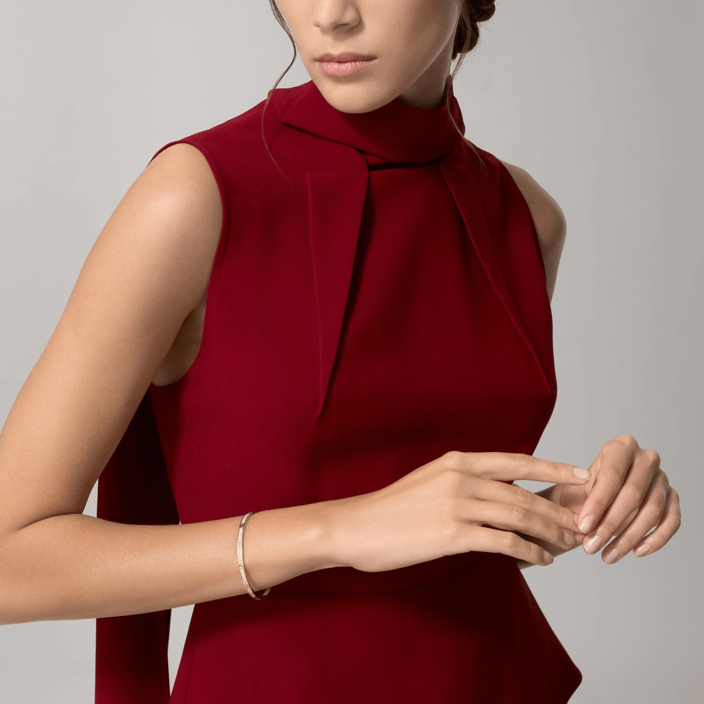 [Verdaci™]LOVE BRACELET 3.65MM DIAMOND-PAVED