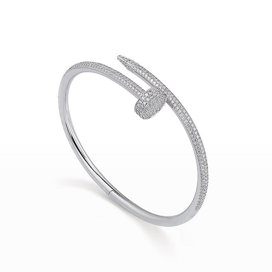 [Verdaci™]JUSTE BRACELET 3.5MM ALL DIAMONDS