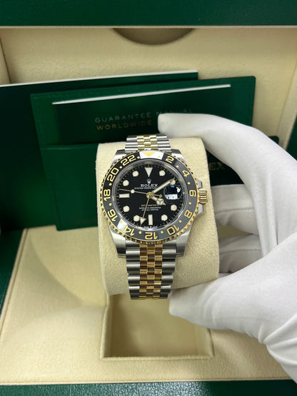 Rolex GMT-Master II Two-Tone Black Jubilee