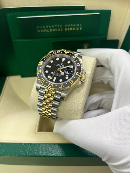 Rolex GMT-Master II Two-Tone Black Jubilee