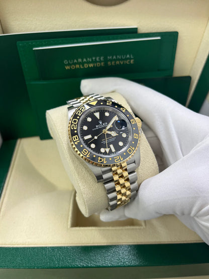 Rolex GMT-Master II Two-Tone Black Jubilee
