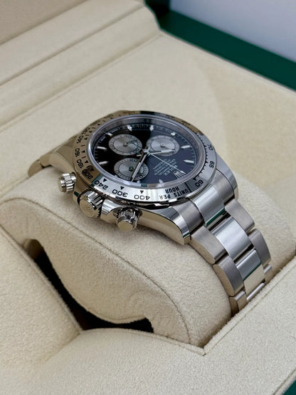 Rolex Daytona 40mm 126509 White Gold Black Dial