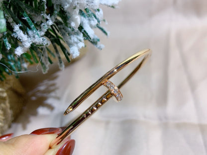 [Verdaci™]JUSTE BRACELET 2.5MM DIAMONDS