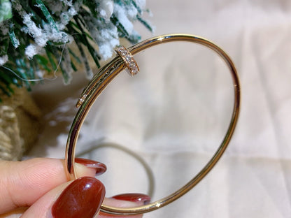 [Verdaci™]JUSTE BRACELET 2.5MM DIAMONDS