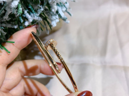 [Verdaci™]JUSTE BRACELET 2.5MM DIAMONDS