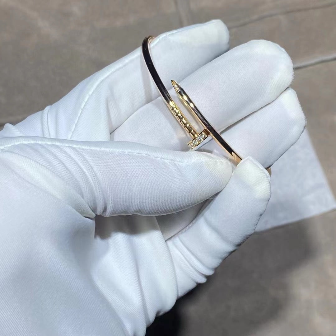 [Verdaci™]JUSTE BRACELET 2.5MM DIAMONDS