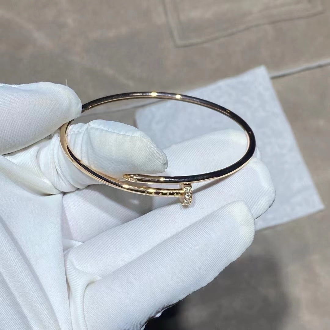 [Verdaci™]JUSTE BRACELET 2.5MM DIAMONDS