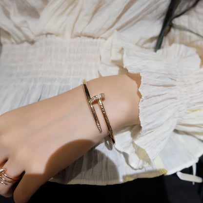 [Verdaci™]JUSTE BRACELET 3.5MM DIAMONDS