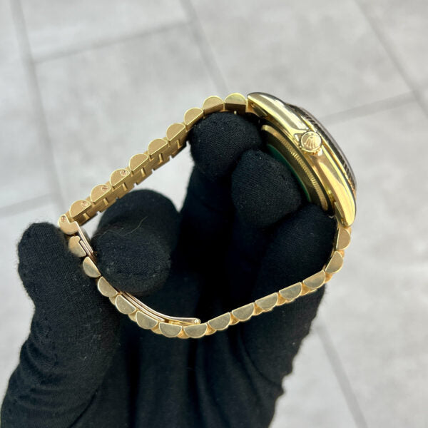 ROLEX DAY-DATE 36 BLACK DIAL