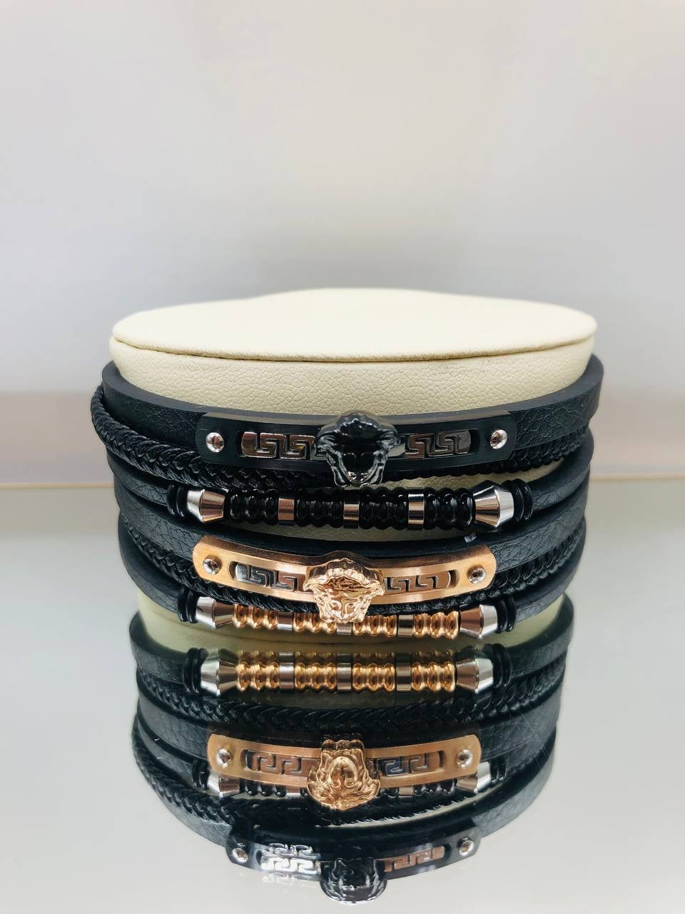 bracelet cuir  de Luxe Pour Homme / H30085