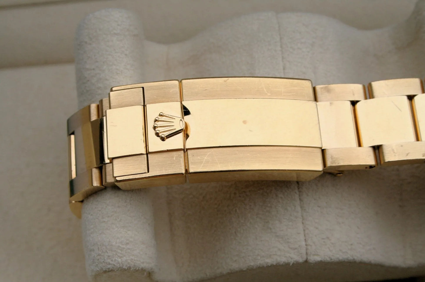 Rolex GMT-Master II 116718LN Yellow Gold Black Dial Oyster