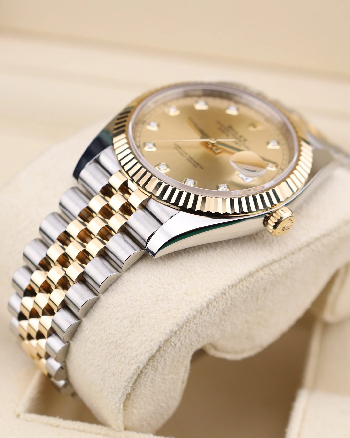 Rolex Datejust 41 Champagne Dial Two Tone Jubilee 126333