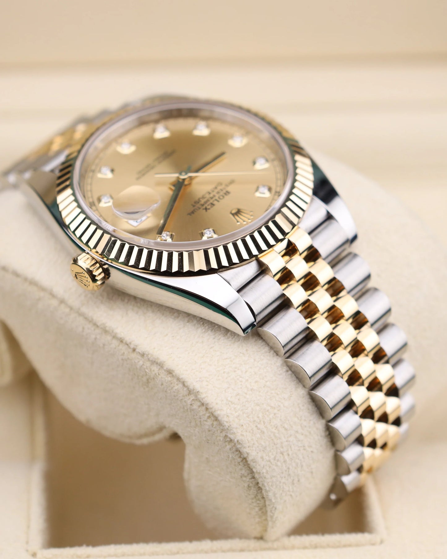 Rolex Datejust 41 Champagne Dial Two Tone Jubilee 126333