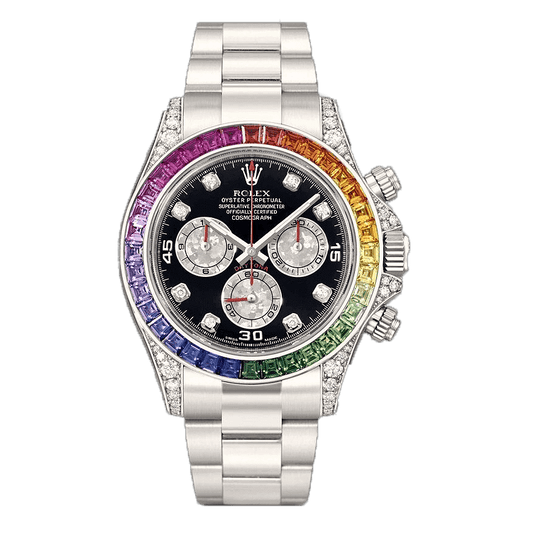 Daytona Cosmographe RAINBOW Argentée