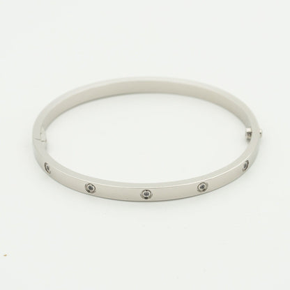 [Verdaci™]LOVE BRACELET 3.65MM 10 DIAMONDS