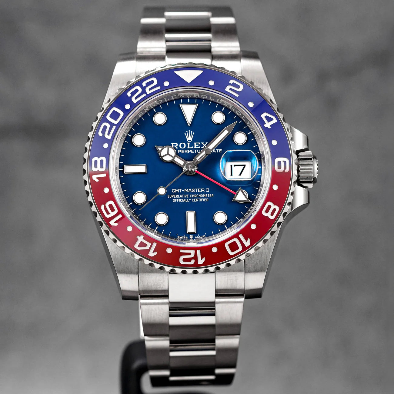 GMT MASTER-II 'PEPSI' OYSTER  MIDNIGHT BLUE DIAL