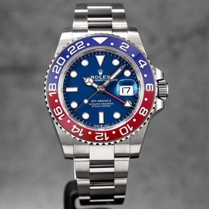 GMT MASTER-II 'PEPSI' OYSTER  MIDNIGHT BLUE DIAL