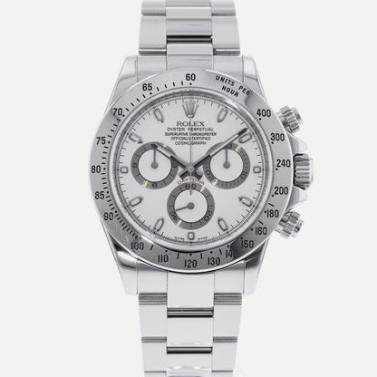 ROLEX DAYTONA OYSTER COSMOGRAPH STAINLESS STEEL APH CHROMALIGHT